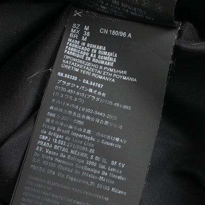 Re-Nylon シャツ ジャケット ナイロン ブラック プラダ