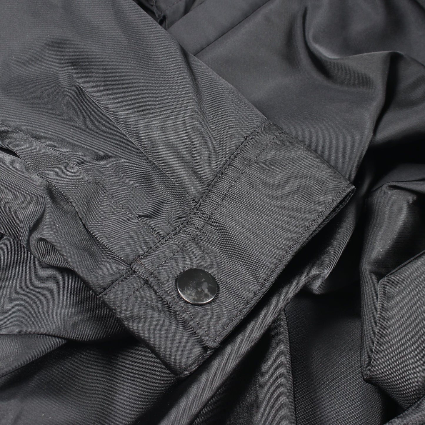 Re-Nylon シャツ ジャケット ナイロン ブラック プラダ