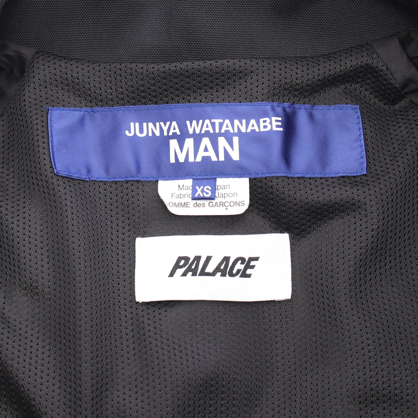 JUNYA WATANABE COMME des GARCONS MAN × PALACE W-NAME ワッペン ジャケット ブラック ジュンヤワタナベコムデギャルソンマン