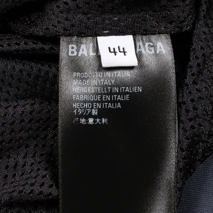 バックロゴ刺繍 ナイロンジャケット ナイロン ネイビー バレンシアガ アウター BALENCIAGA