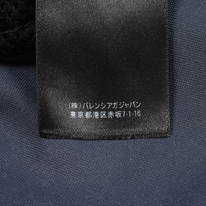 バックロゴ刺繍 ナイロンジャケット ナイロン ネイビー バレンシアガ アウター BALENCIAGA
