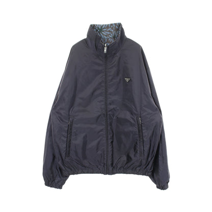 Re-Nylon リバーシブル ジャケット ナイロン ネイビー ブルー プラダ アウター PRADA