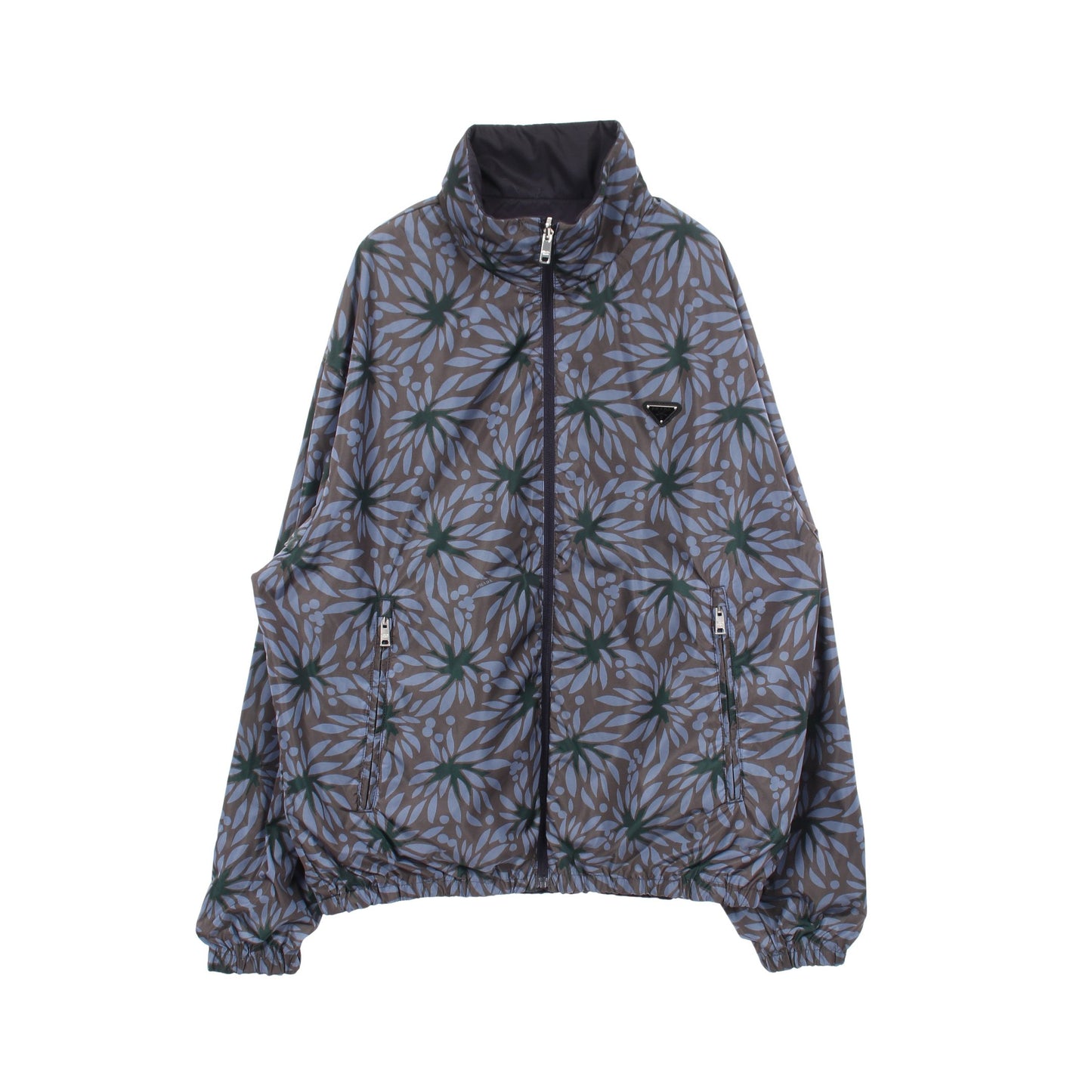 Re-Nylon リバーシブル ジャケット ナイロン ネイビー ブルー プラダ アウター PRADA