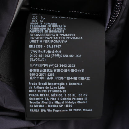 Re-Nylon リバーシブル ジャケット ナイロン ネイビー ブルー プラダ アウター PRADA