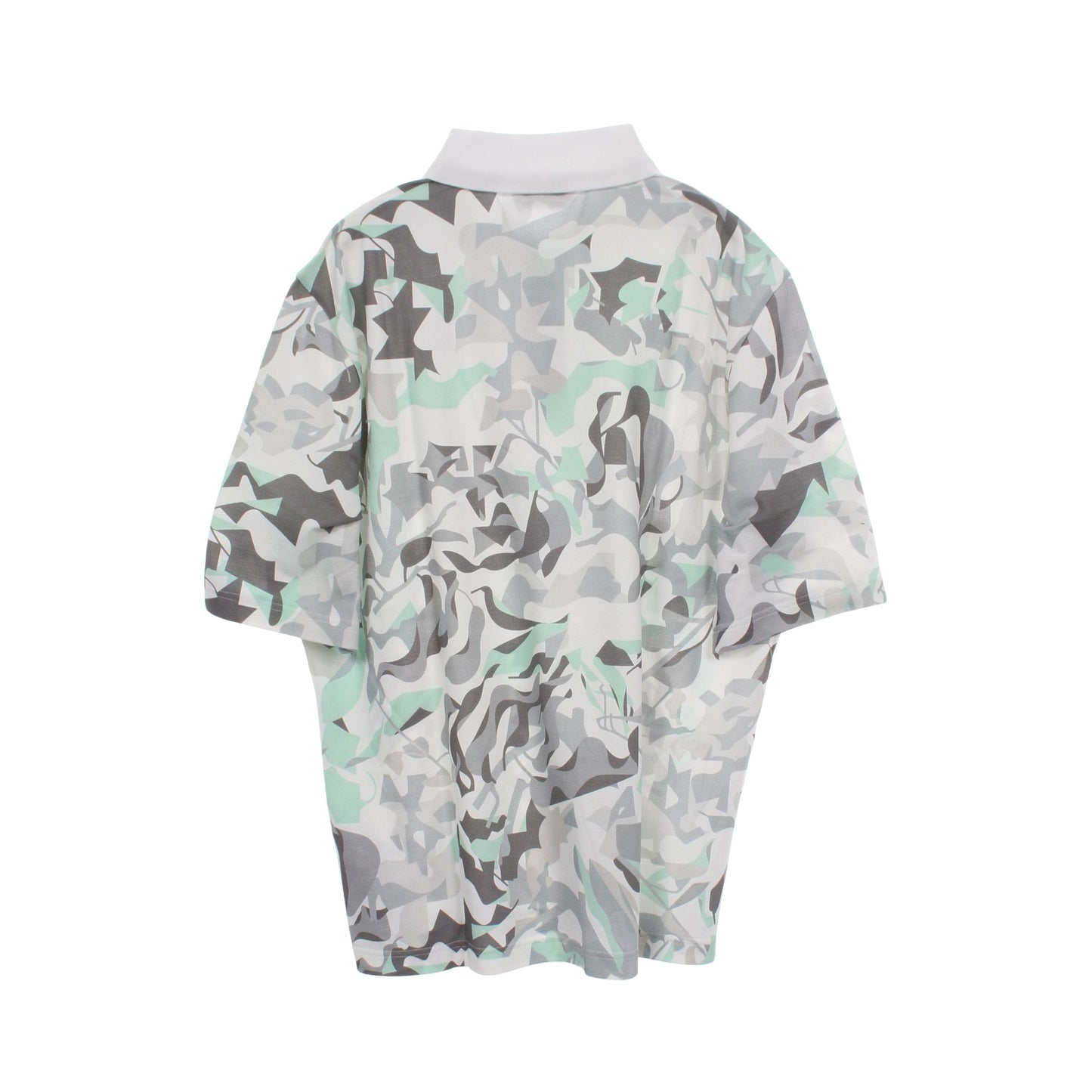 PUZZLE VEGETAL ポロシャツ コットン ホワイト グレー ライトグリーン エルメス トップス HERMES