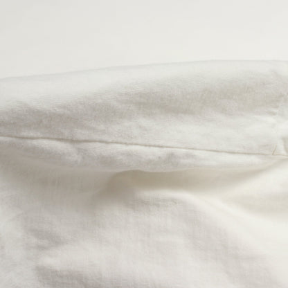 スプリットロゴ 長袖Tシャツ コットン ホワイト コムデギャルソンオム トップス COMME des GARCONS HOMME