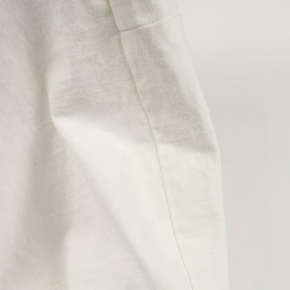 スプリットロゴ 長袖Tシャツ コットン ホワイト コムデギャルソンオム トップス COMME des GARCONS HOMME