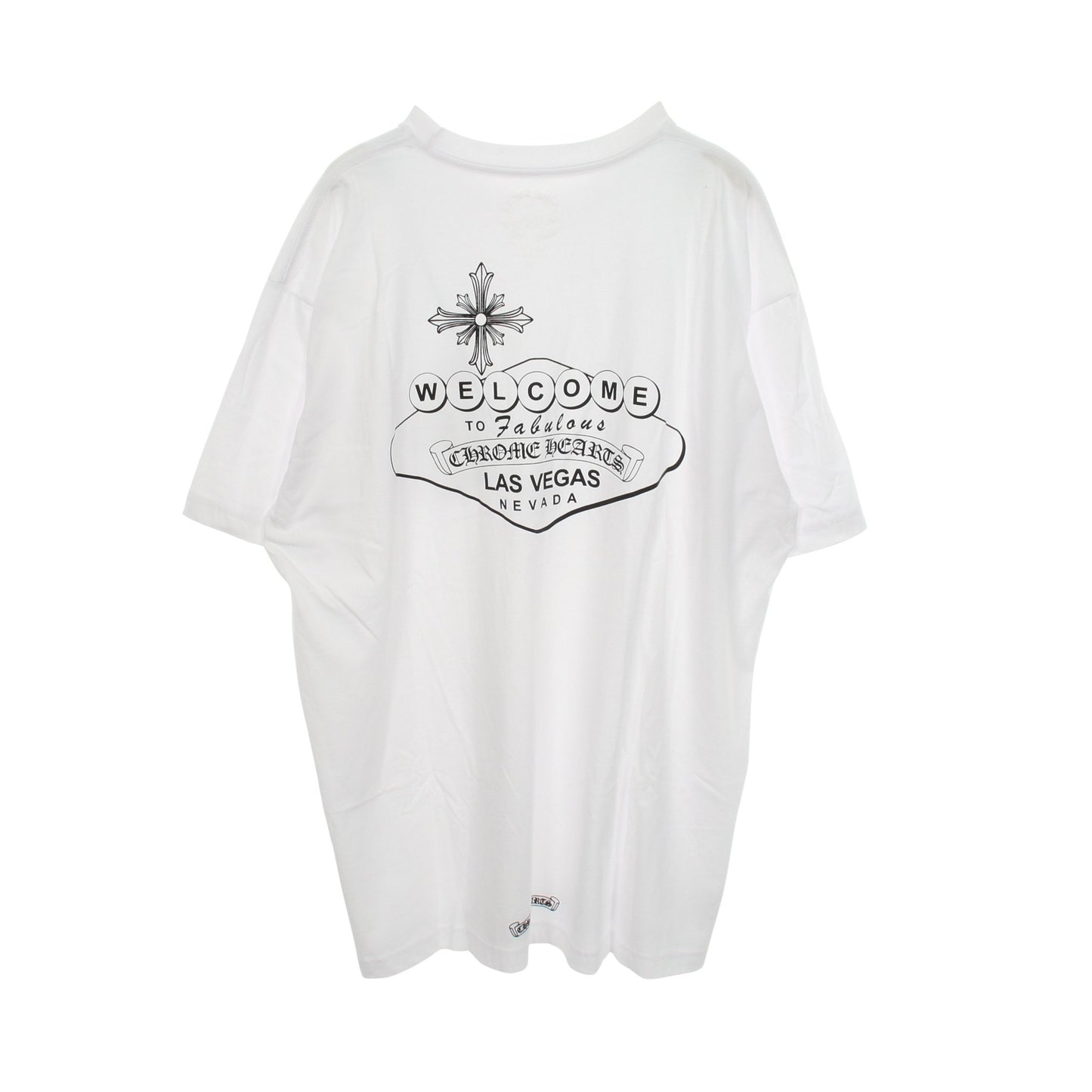 OLD LAS VEGAS ラスベガス限定 半袖Tシャツ コットン ホワイト クロムハーツ