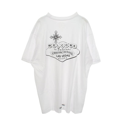 OLD LAS VEGAS ラスベガス限定 半袖Tシャツ コットン ホワイト クロムハーツ