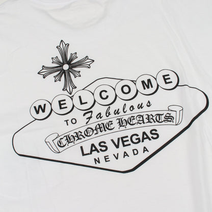 OLD LAS VEGAS ラスベガス限定 半袖Tシャツ コットン ホワイト クロムハーツ
