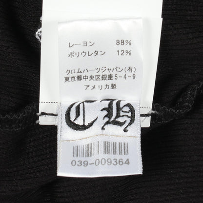 CHプラス リブ キャミソール レーヨン ブラック クロムハーツ