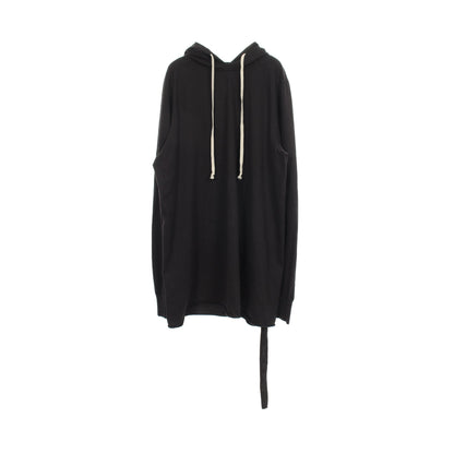 パーカー/スウェット プルオーバーパーカー コットン ブラック リックオウエンスダークシャドウ トップス Rick Owens DRKSHDW