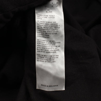 パーカー/スウェット プルオーバーパーカー コットン ブラック リックオウエンスダークシャドウ トップス Rick Owens DRKSHDW