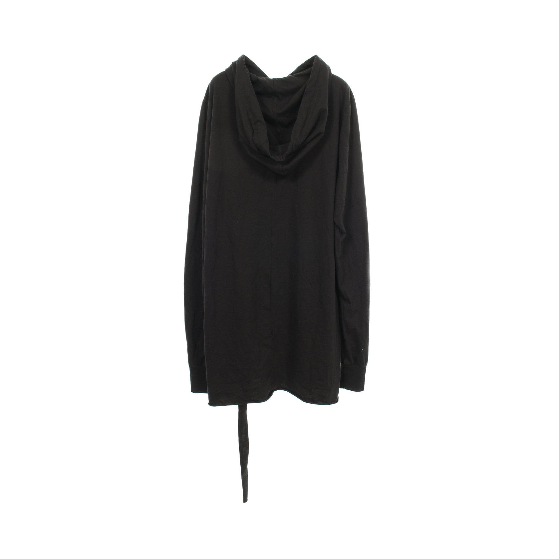 パーカー/スウェット プルオーバーパーカー コットン ブラック リックオウエンスダークシャドウ トップス Rick Owens DRKSHDW