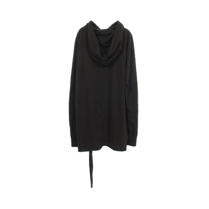 パーカー/スウェット プルオーバーパーカー コットン ブラック リックオウエンスダークシャドウ トップス Rick Owens DRKSHDW