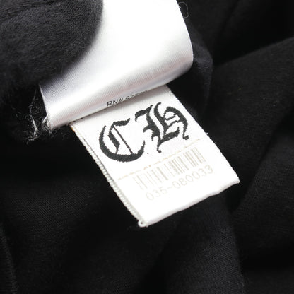 BLK NECK SCRIPT 長袖Tシャツ コットン ブラック イエロー クロムハーツ