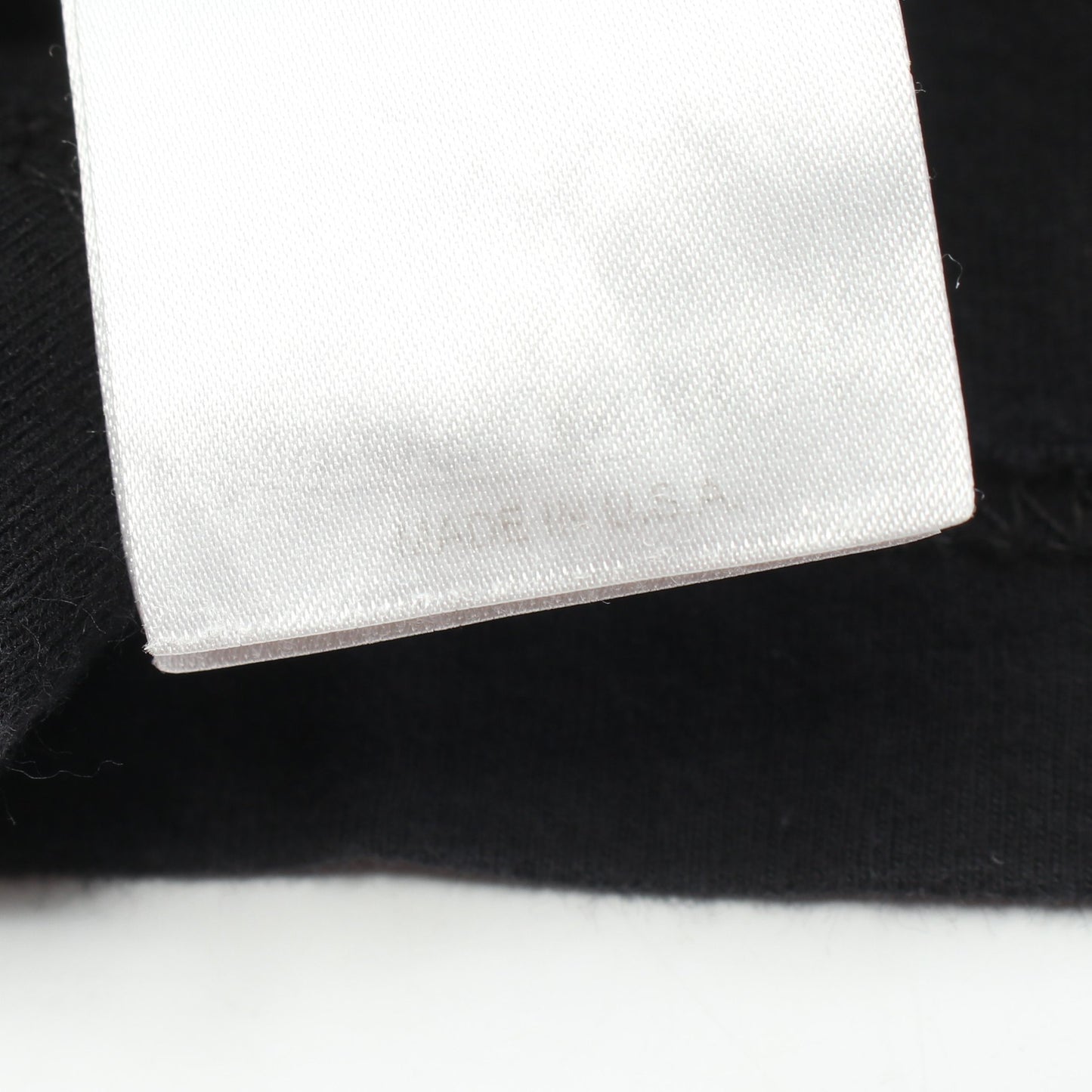 BLK NECK SCRIPT 長袖Tシャツ コットン ブラック イエロー クロムハーツ