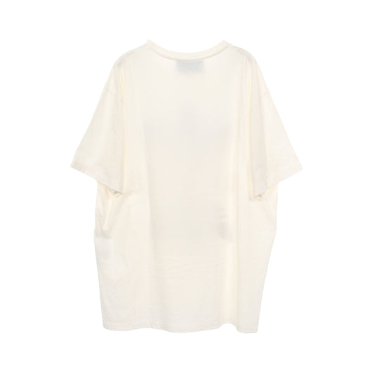 GUCCI × adidas トレフォイル 半袖Tシャツ コットン ホワイト グッチ トップス GUCCI