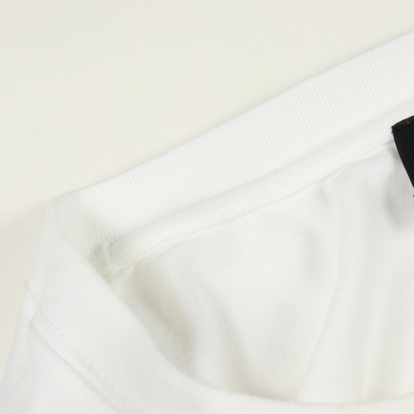 GIORGIO ARMANI × KITH フロッキーロゴ 半袖Tシャツ コットン ホワイト ジョルジオアルマーニ