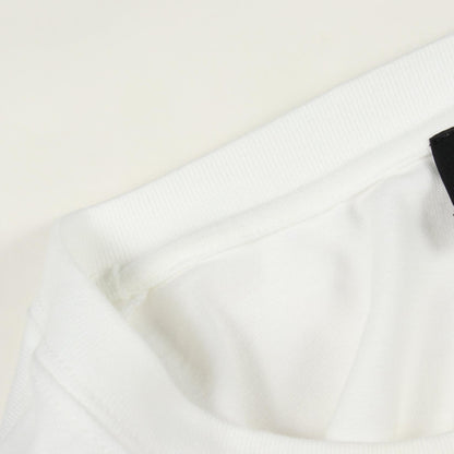 GIORGIO ARMANI × KITH フロッキーロゴ 半袖Tシャツ コットン ホワイト ジョルジオアルマーニ