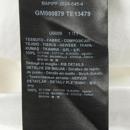 GIORGIO ARMANI × KITH フロッキーロゴ 半袖Tシャツ コットン ホワイト ジョルジオアルマーニ
