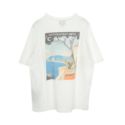 GIORGIO ARMANI × KITH CAPRI ポケット付き 半袖Tシャツ コットン ホワイト ジョルジオアルマーニ