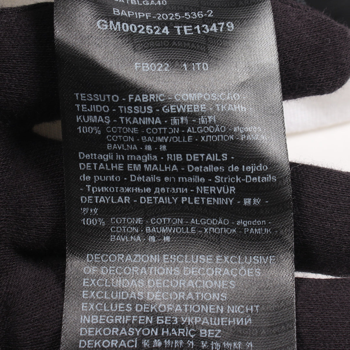 GIORGIO ARMANI × KITH MALIBU マリブ 半袖Tシャツ コットン ホワイト ジョルジオアルマーニ トップス GIORGIO ARMANI