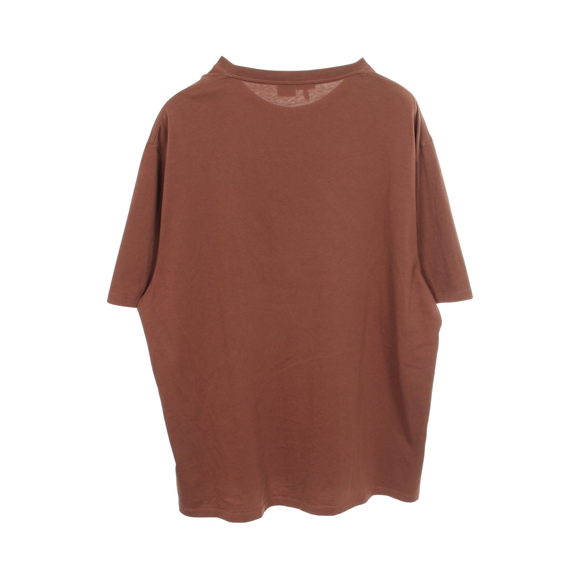 PAULA'S IBIZA ロゴ刺繍 半袖Tシャツ コットン ブラウン ロエベ トップス LOEWE