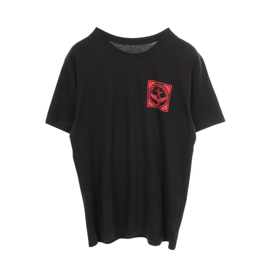 FOTI バックプリント 半袖Tシャツ コットン ブラック レッド クロムハーツ トップス Chrome Hearts