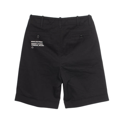 GENIUS 7 FRAGMENT HIROSHI FUJIWARA ショート パンツ コットン ブラック モンクレール