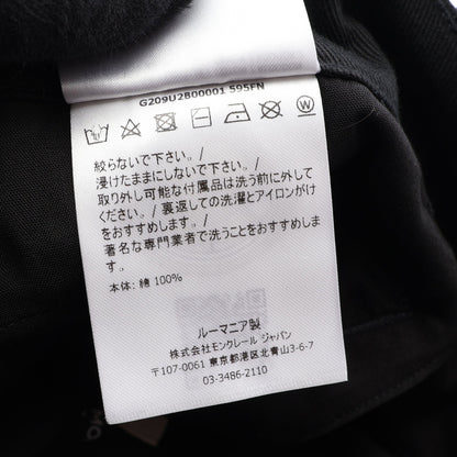 GENIUS 7 FRAGMENT HIROSHI FUJIWARA ショート パンツ コットン ブラック モンクレール