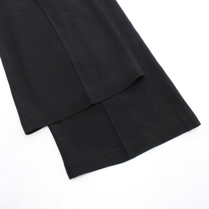 GETH BELAS DRAWSTRING PANTS ワイドパンツ ビスコース ブラック リックオウエンス