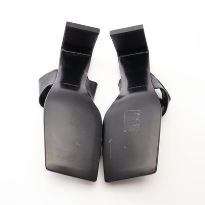サンダル レザー ブラック ブラウン ジルサンダー シューズ JIL SANDER
