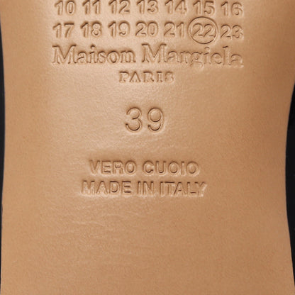メリージェーン パンプス エナメルレザー ブラック メゾンマルジェラ シューズ Maison Margiela