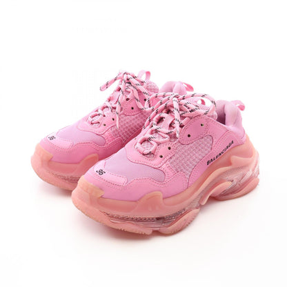 Triple S トリプルS メッシュ スニーカー ファブリック ピンク バレンシアガ
