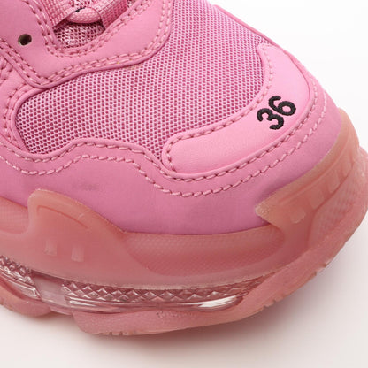 Triple S トリプルS メッシュ スニーカー ファブリック ピンク バレンシアガ