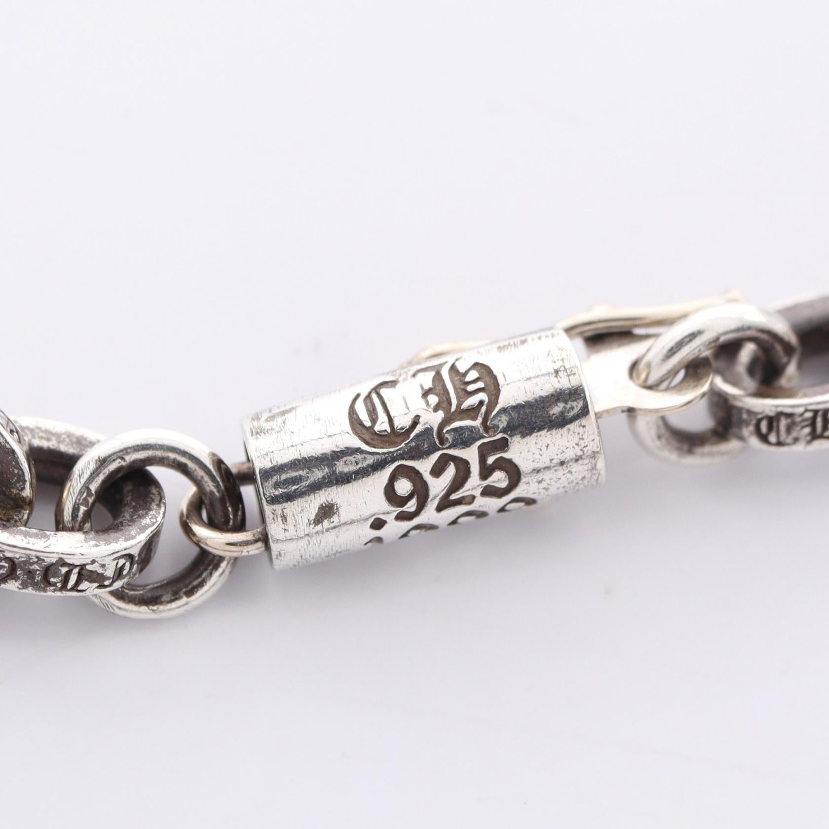 ペーパーチェーン ブレスレット SV925 シルバー クロムハーツ アクセサリー Chrome Hearts