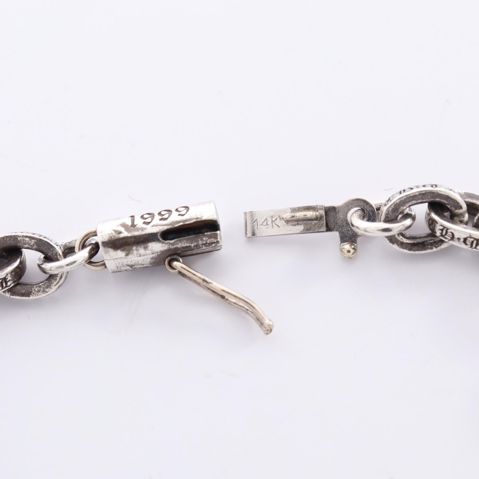 ペーパーチェーン ブレスレット SV925 シルバー クロムハーツ アクセサリー Chrome Hearts