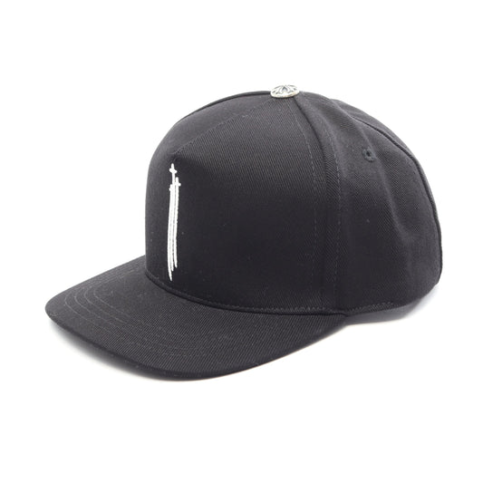 RS 3 Cross キャップ コットン ブラック クロムハーツ 財布・小物 Chrome Hearts