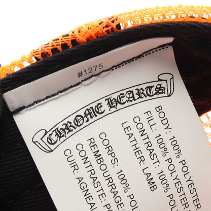 セメタリー CRS PATCH TRUCKER キャップ ホワイト オレンジ クロムハーツ