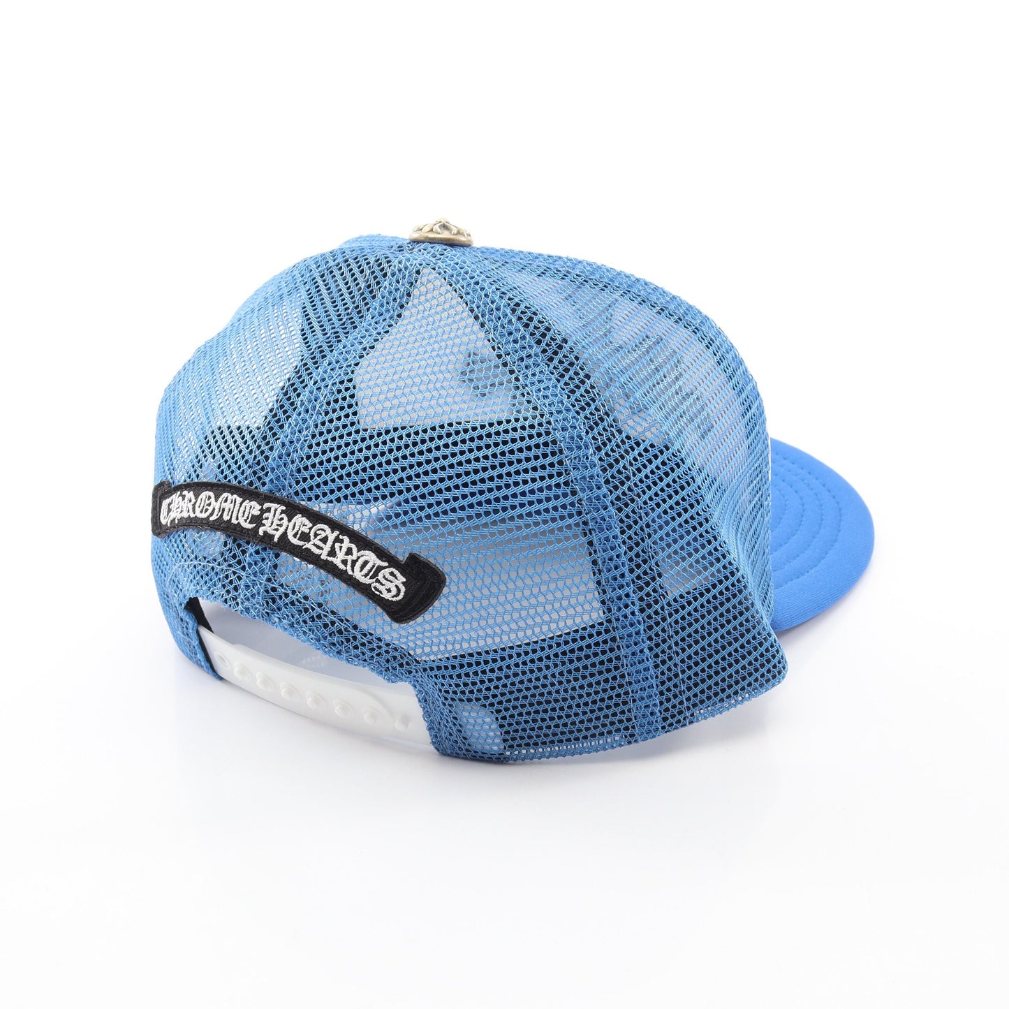 セメタリー CRS PATCH TRUCKER キャップ ブルー ホワイト クロムハーツ