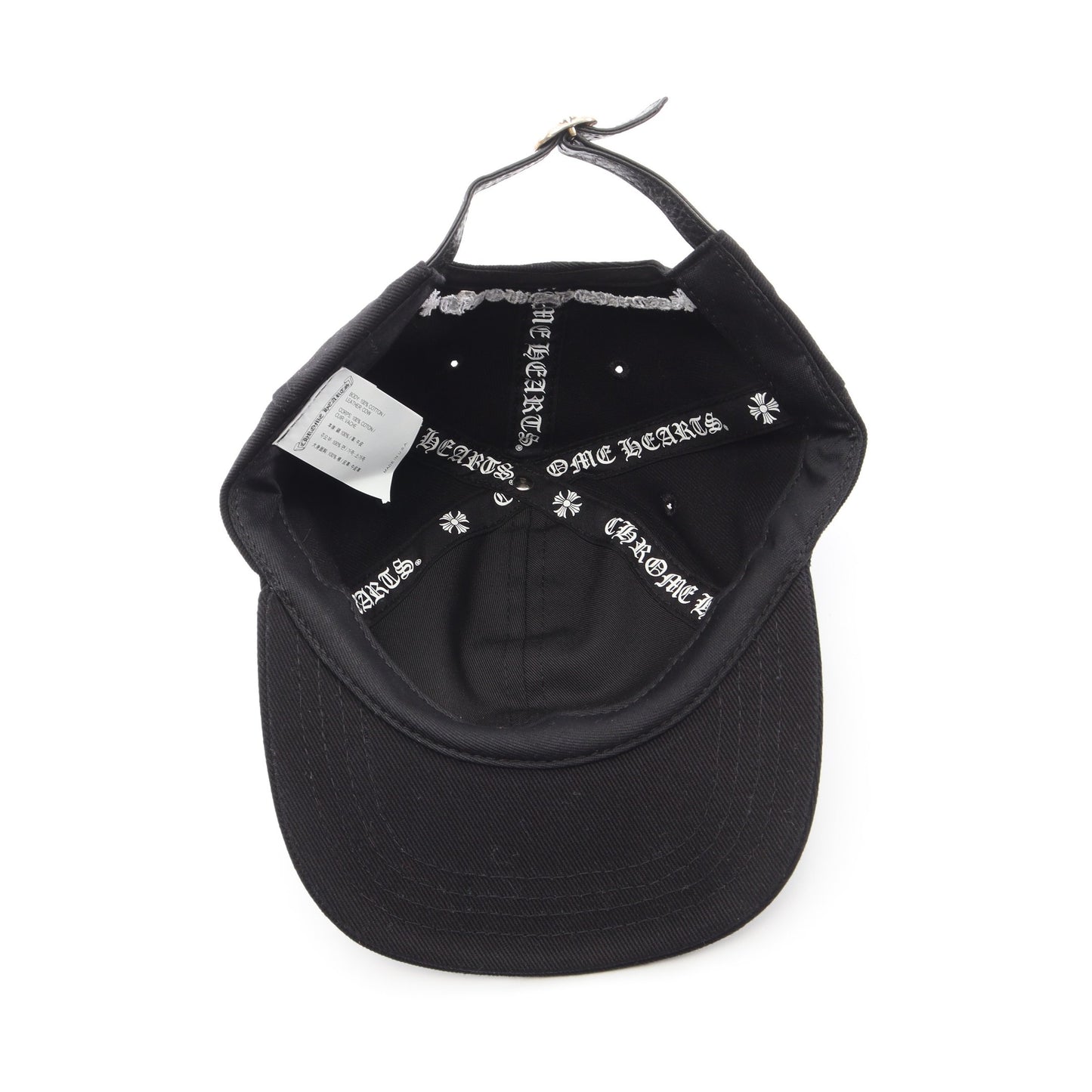 Chrome Hearts × MATTY BOY キャップ コットン ブラック クロムハーツ