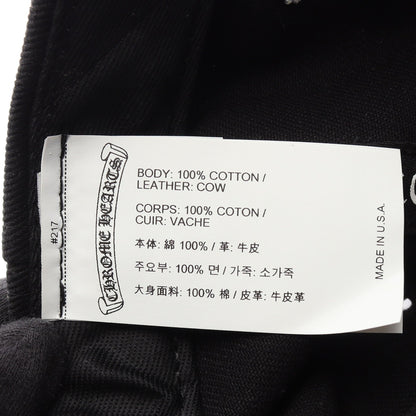 Chrome Hearts × MATTY BOY キャップ コットン ブラック クロムハーツ