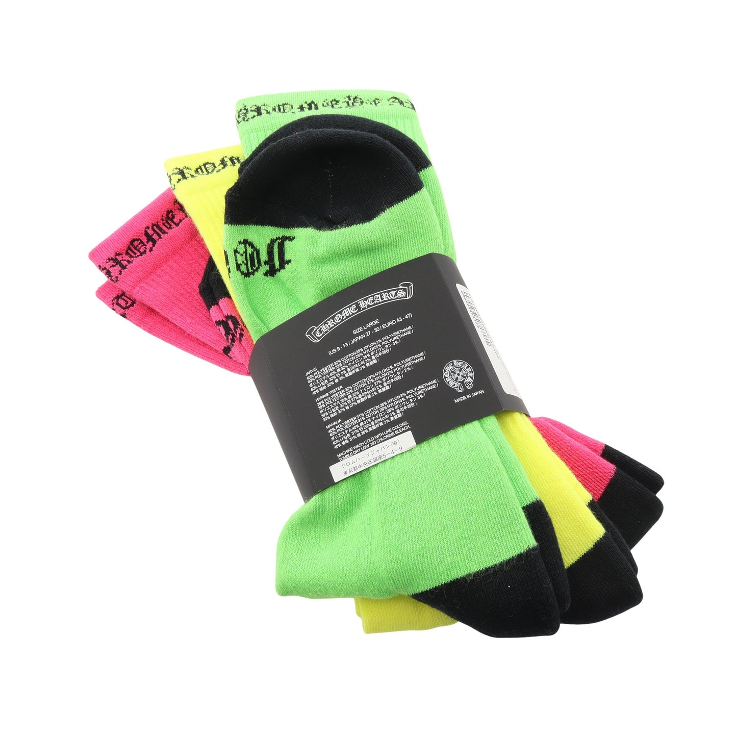 FOTI SOCKS ソックス 靴下 小物 コットン ピンク イエロー イエローグリーン クロムハーツ