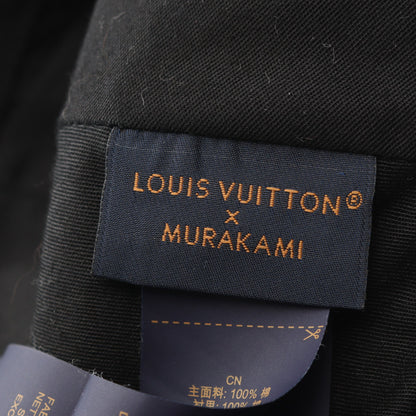 LV × TM スーパーフラット キャップ コットン ブラック マルチカラー ルイヴィトン