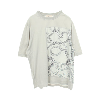 L'Instruction du Roy 半袖Tシャツ コットン グレー エルメス