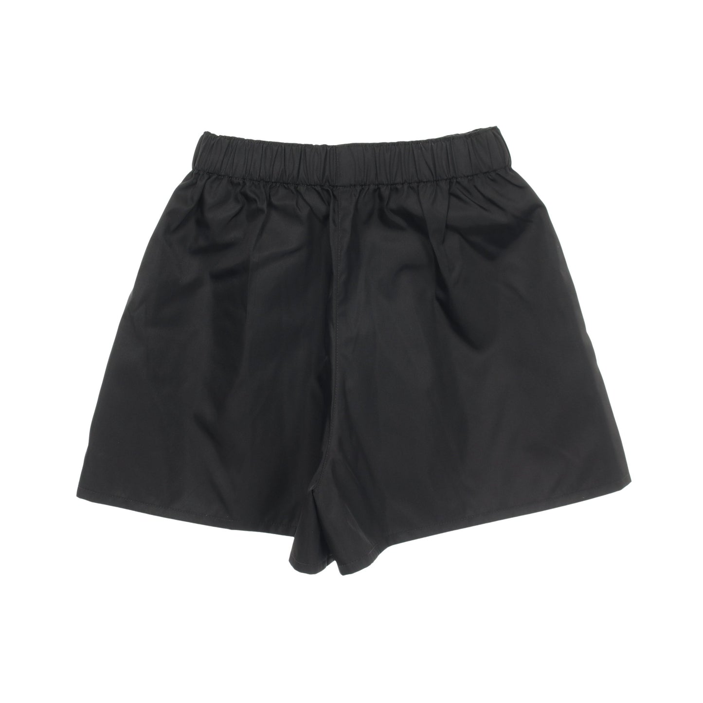 Re-Nylon ショート パンツ ナイロン ブラック プラダ