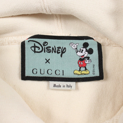 GUCCI × Disney プルオーバーパーカー コットン オフホワイト グリーン グッチ