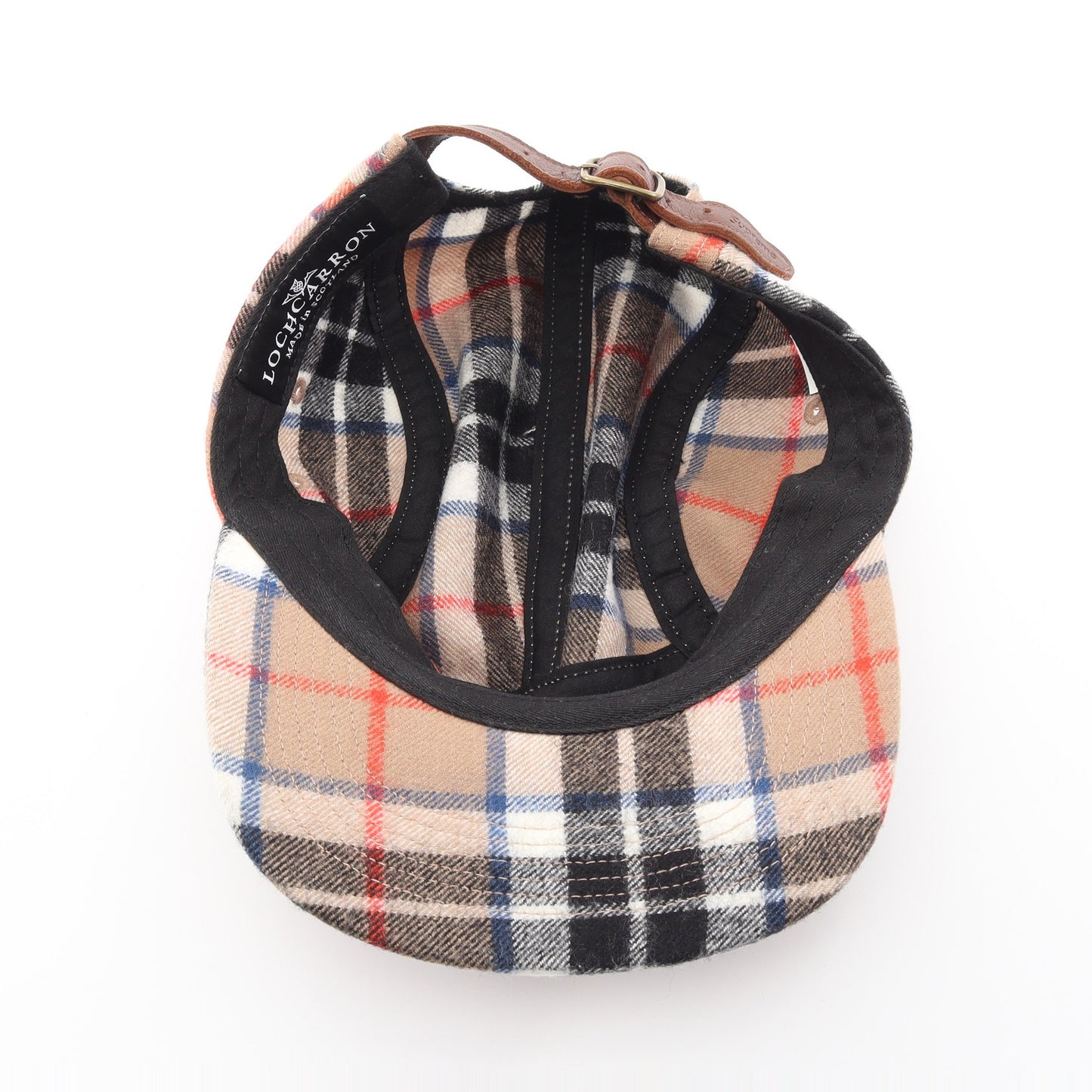 Lochcarron Camp Cap チェック柄 キャップ ウール ベージュ マルチカラー シュプリーム