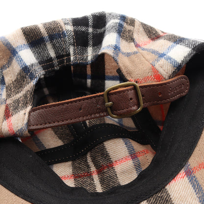 Lochcarron Camp Cap チェック柄 キャップ ウール ベージュ マルチカラー シュプリーム